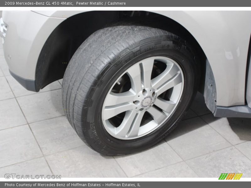 Pewter Metallic / Cashmere 2009 Mercedes-Benz GL 450 4Matic