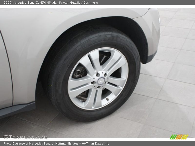 Pewter Metallic / Cashmere 2009 Mercedes-Benz GL 450 4Matic