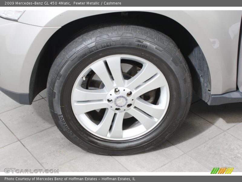 Pewter Metallic / Cashmere 2009 Mercedes-Benz GL 450 4Matic