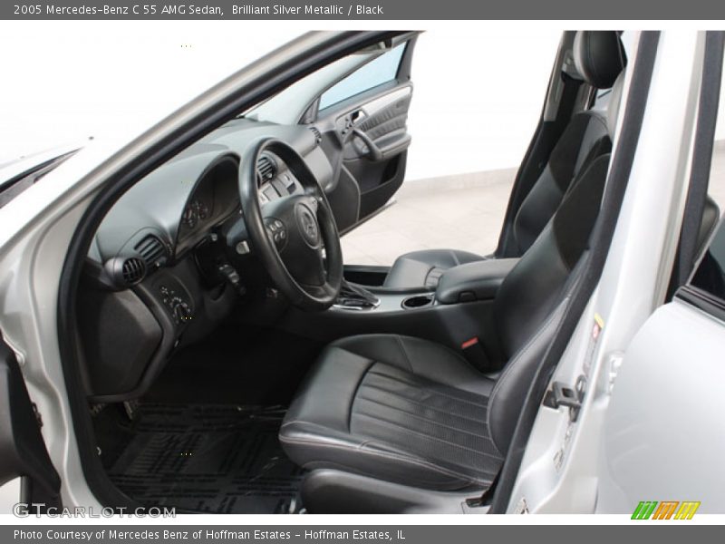  2005 C 55 AMG Sedan Black Interior