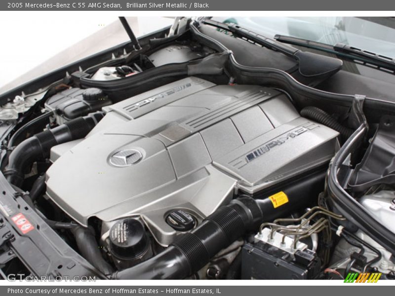  2005 C 55 AMG Sedan Engine - 5.4 Liter AMG SOHC 24-Valve V8
