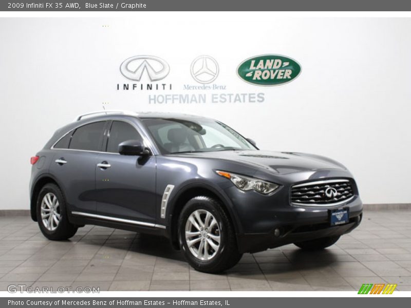Blue Slate / Graphite 2009 Infiniti FX 35 AWD