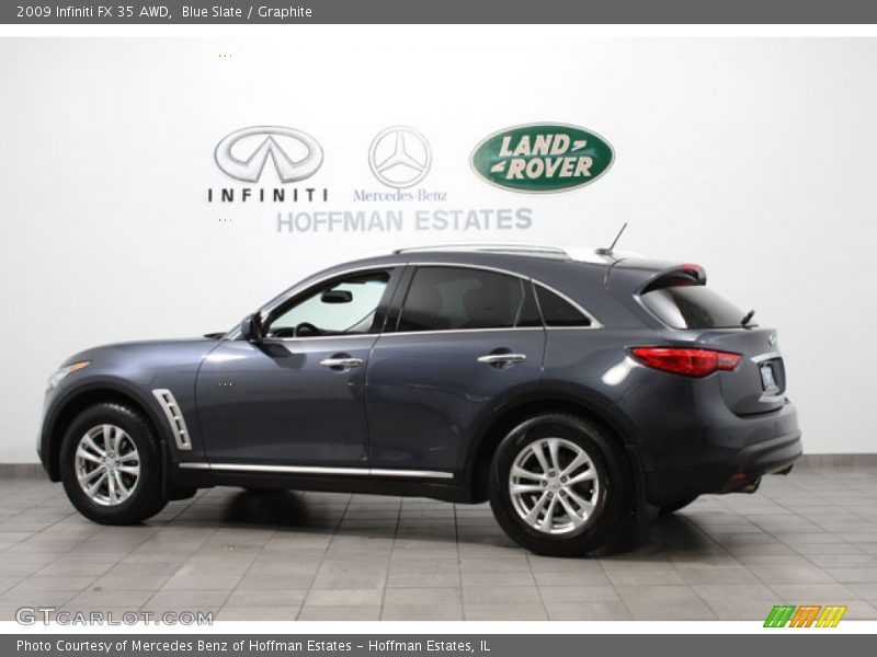Blue Slate / Graphite 2009 Infiniti FX 35 AWD