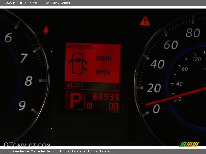 Blue Slate / Graphite 2009 Infiniti FX 35 AWD