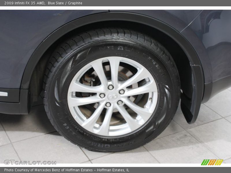 Blue Slate / Graphite 2009 Infiniti FX 35 AWD