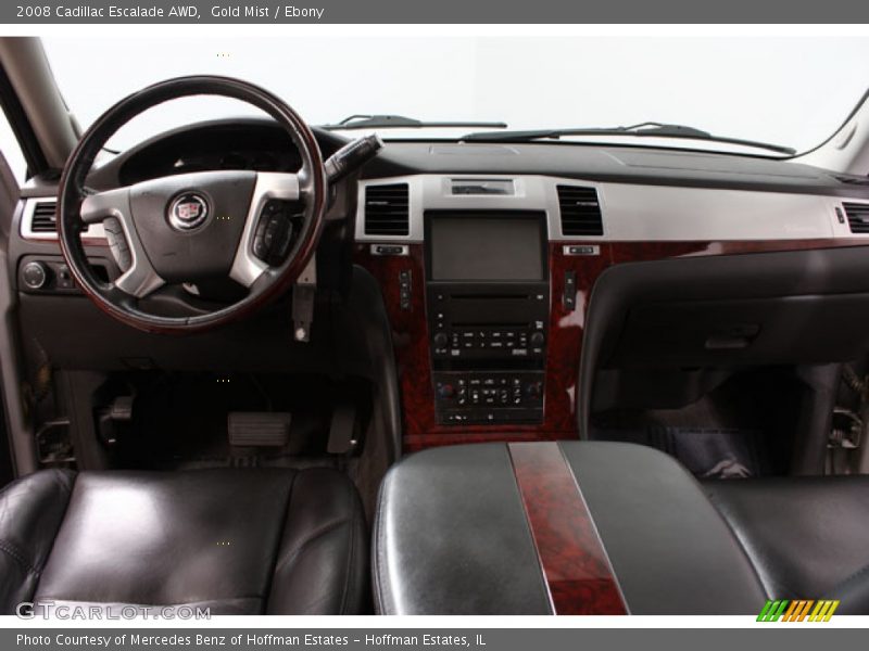 Gold Mist / Ebony 2008 Cadillac Escalade AWD