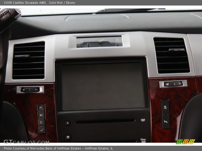 Gold Mist / Ebony 2008 Cadillac Escalade AWD