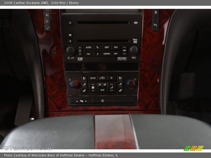 Gold Mist / Ebony 2008 Cadillac Escalade AWD
