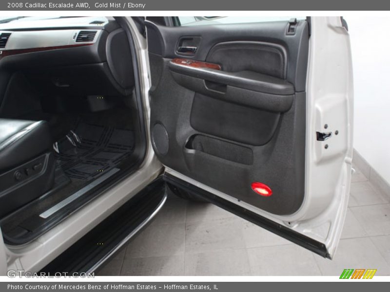 Gold Mist / Ebony 2008 Cadillac Escalade AWD