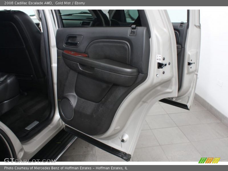 Gold Mist / Ebony 2008 Cadillac Escalade AWD