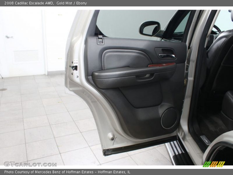 Gold Mist / Ebony 2008 Cadillac Escalade AWD