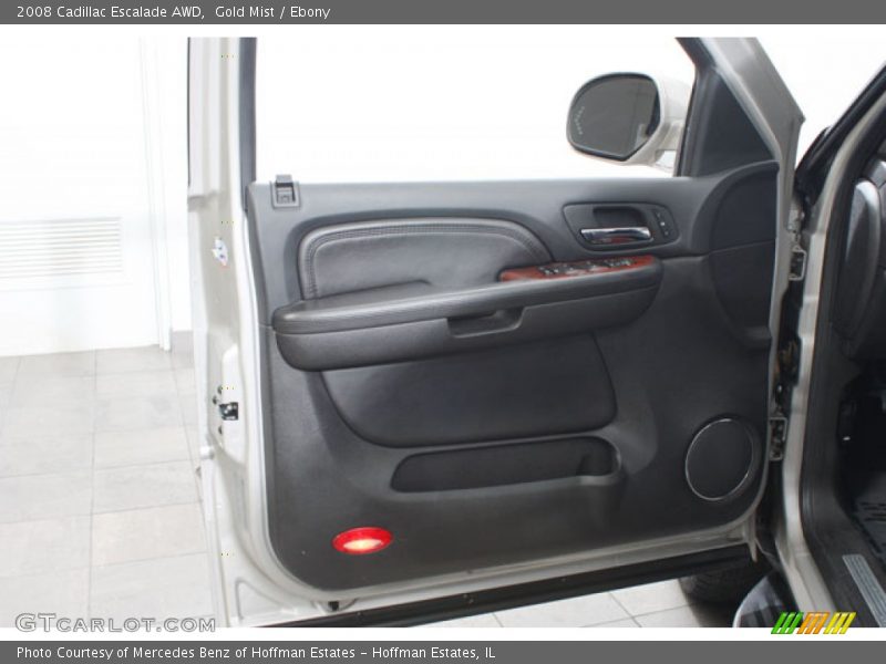 Gold Mist / Ebony 2008 Cadillac Escalade AWD