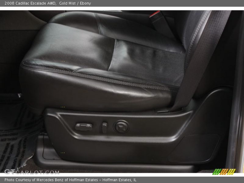 Gold Mist / Ebony 2008 Cadillac Escalade AWD