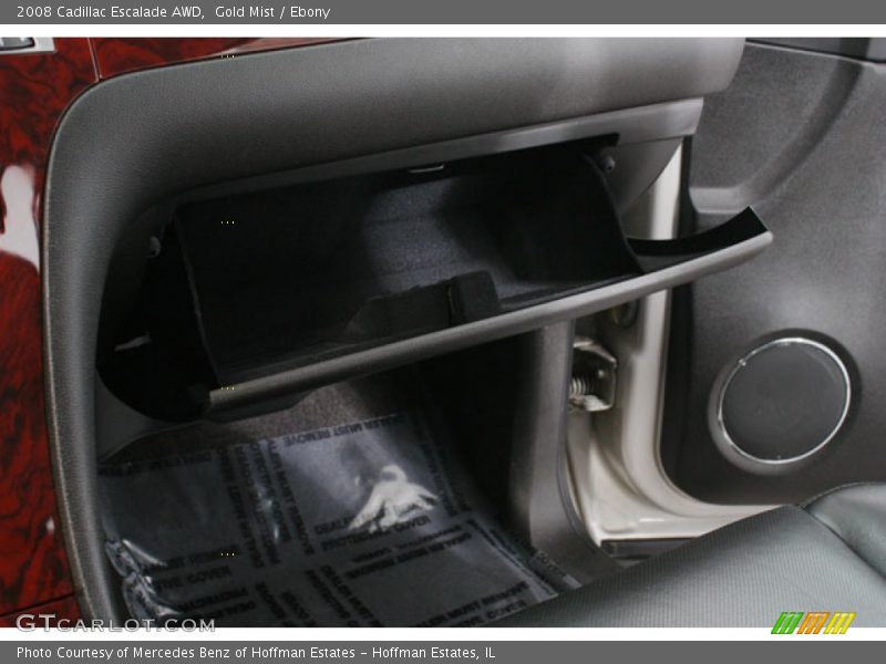 Gold Mist / Ebony 2008 Cadillac Escalade AWD