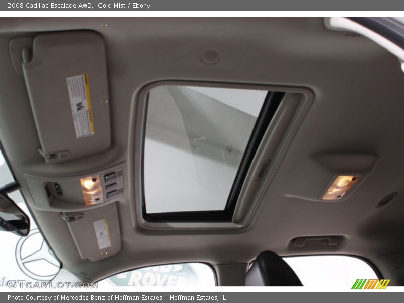Gold Mist / Ebony 2008 Cadillac Escalade AWD