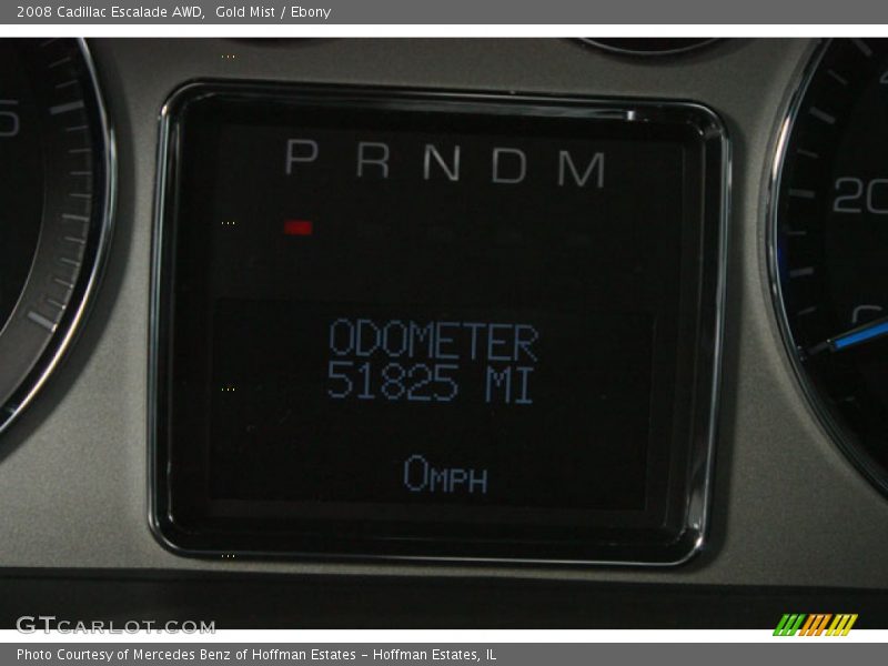 Gold Mist / Ebony 2008 Cadillac Escalade AWD