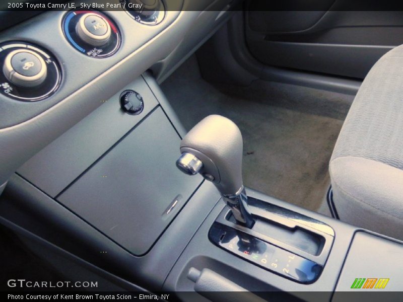 Sky Blue Pearl / Gray 2005 Toyota Camry LE