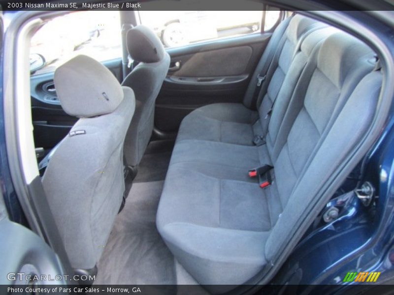 Majestic Blue / Black 2003 Nissan Maxima SE