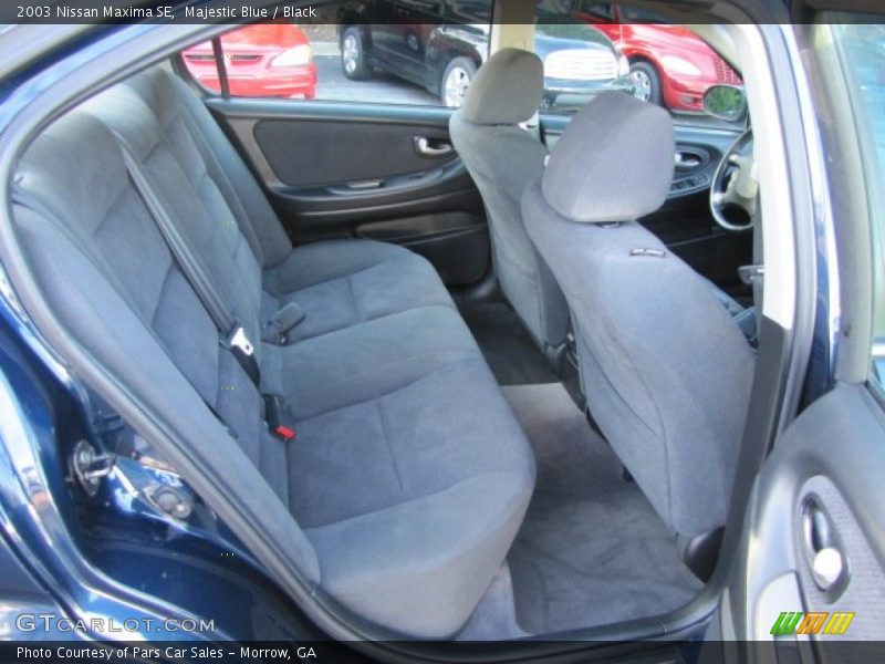Majestic Blue / Black 2003 Nissan Maxima SE