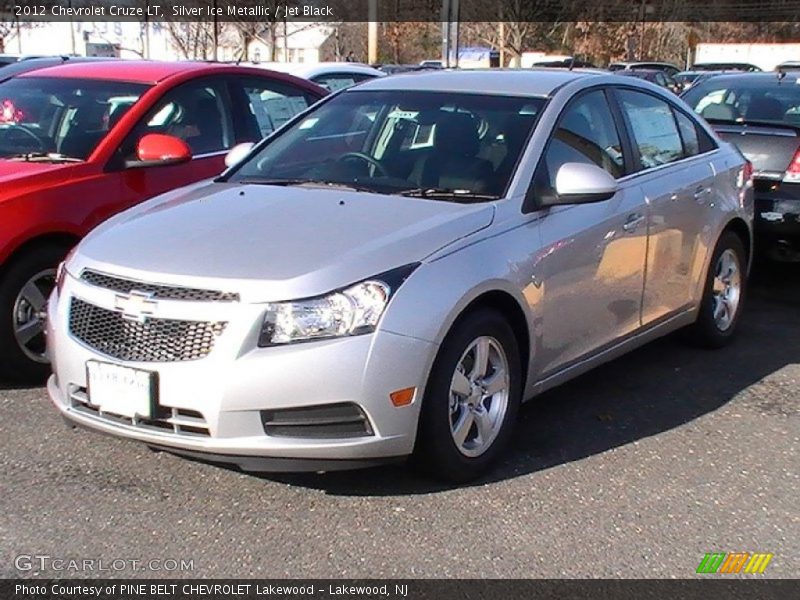 Silver Ice Metallic / Jet Black 2012 Chevrolet Cruze LT