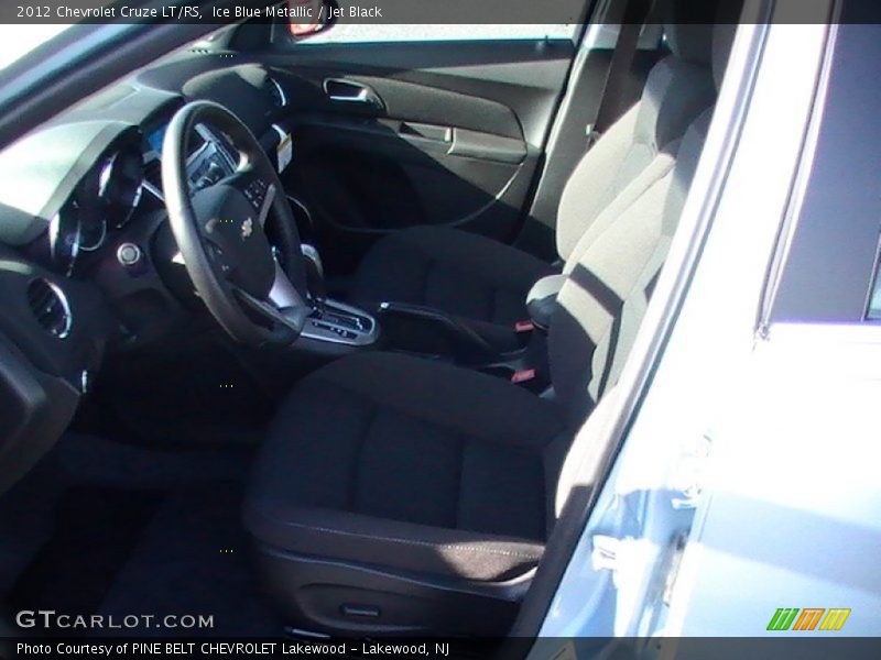 Ice Blue Metallic / Jet Black 2012 Chevrolet Cruze LT/RS