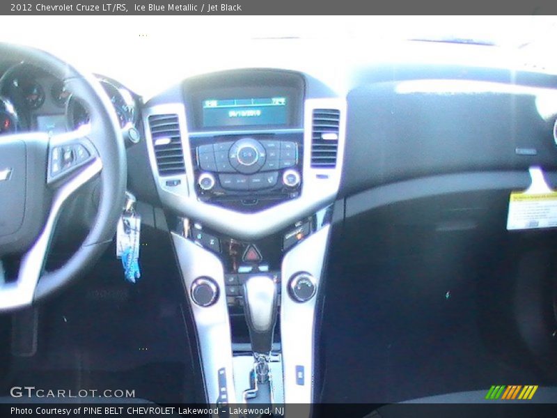 Ice Blue Metallic / Jet Black 2012 Chevrolet Cruze LT/RS