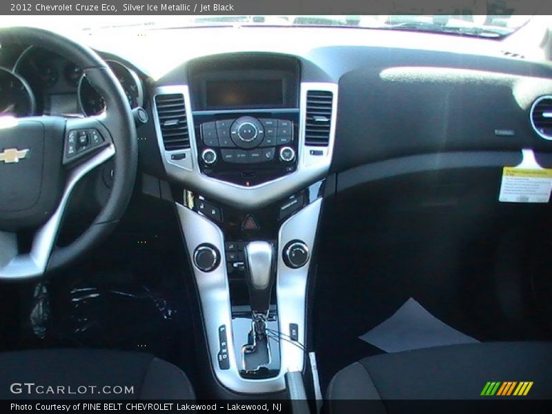 Silver Ice Metallic / Jet Black 2012 Chevrolet Cruze Eco