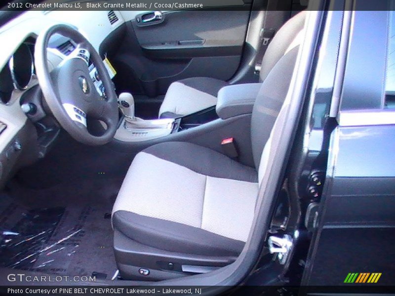 Black Granite Metallic / Cocoa/Cashmere 2012 Chevrolet Malibu LS