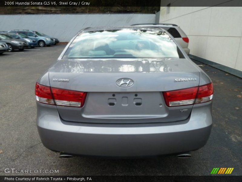 Steel Gray / Gray 2006 Hyundai Sonata GLS V6