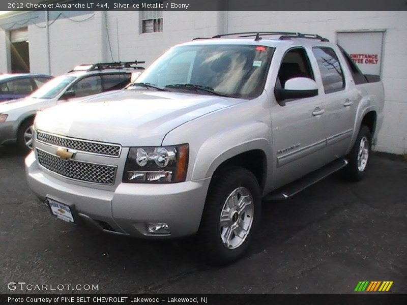 Silver Ice Metallic / Ebony 2012 Chevrolet Avalanche LT 4x4