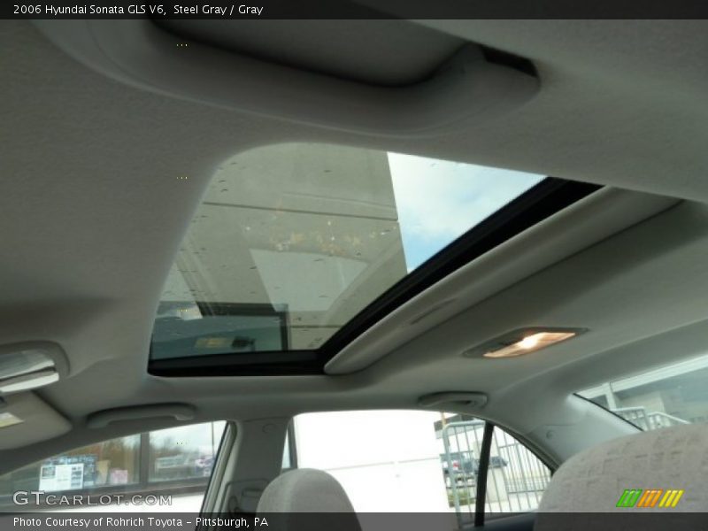 Steel Gray / Gray 2006 Hyundai Sonata GLS V6