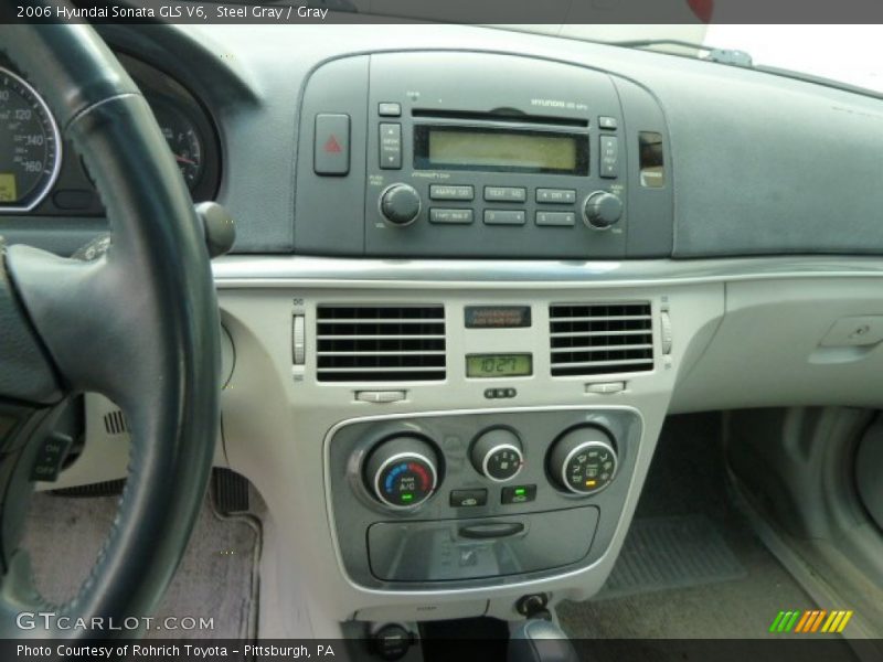 Steel Gray / Gray 2006 Hyundai Sonata GLS V6