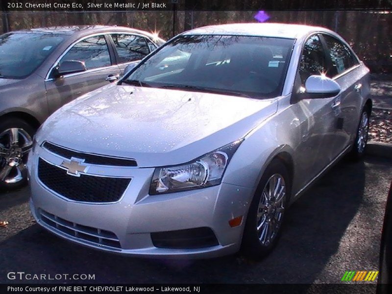 Silver Ice Metallic / Jet Black 2012 Chevrolet Cruze Eco