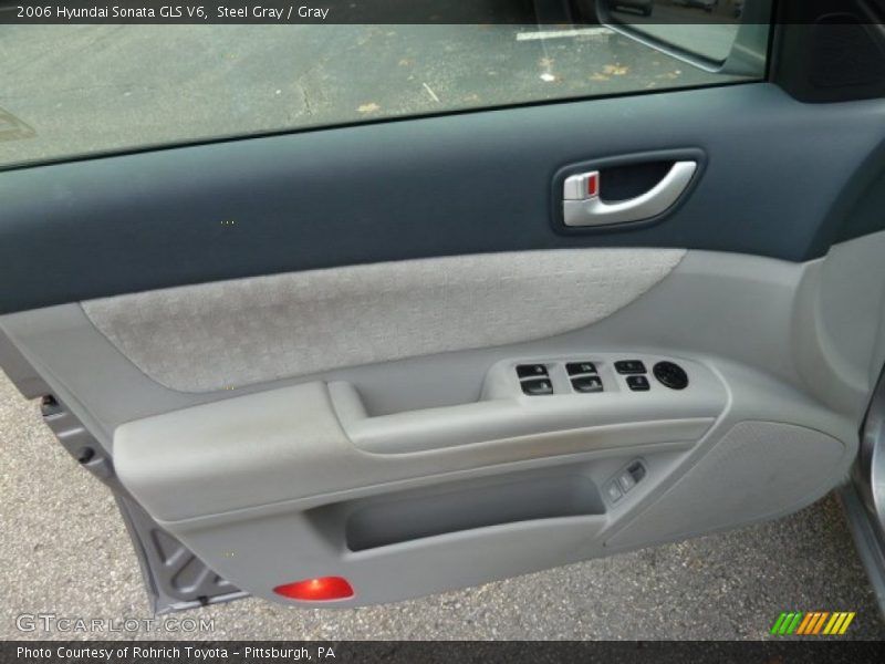 Steel Gray / Gray 2006 Hyundai Sonata GLS V6