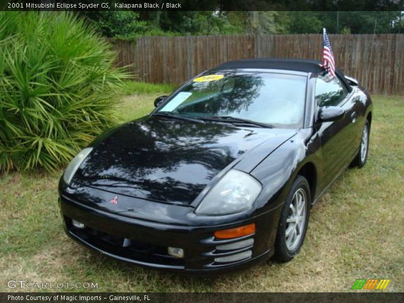 Kalapana Black / Black 2001 Mitsubishi Eclipse Spyder GS