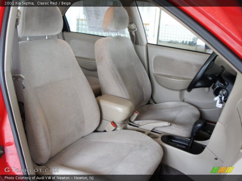  2001 Sephia  Beige Interior