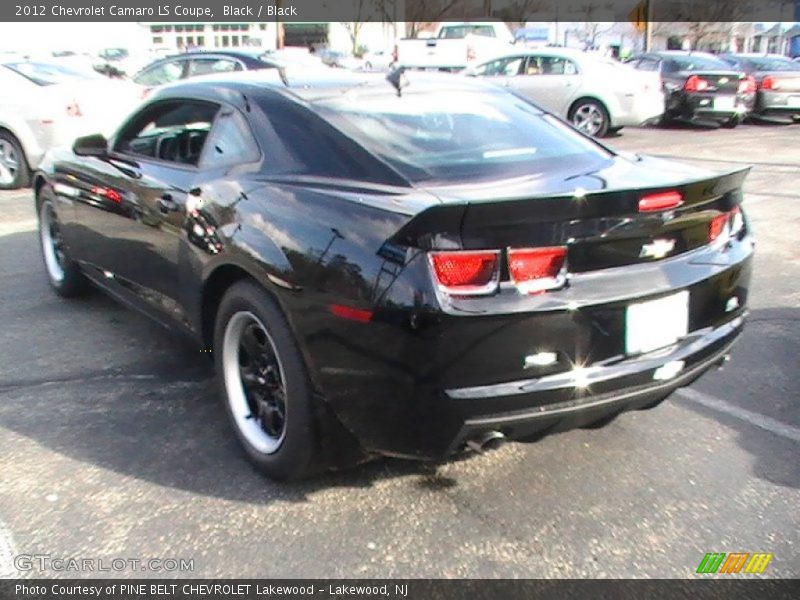 Black / Black 2012 Chevrolet Camaro LS Coupe