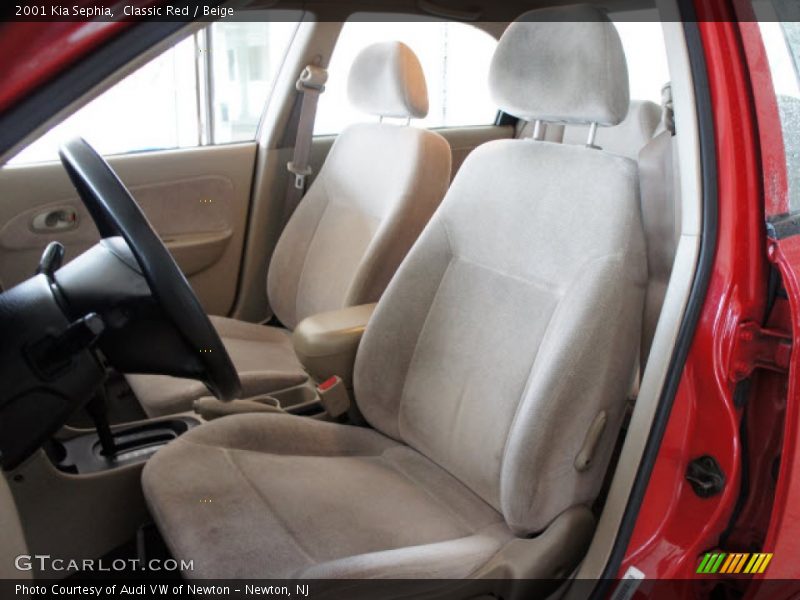  2001 Sephia  Beige Interior