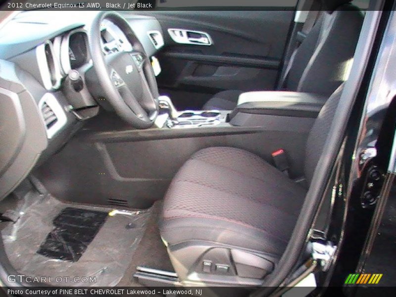Black / Jet Black 2012 Chevrolet Equinox LS AWD