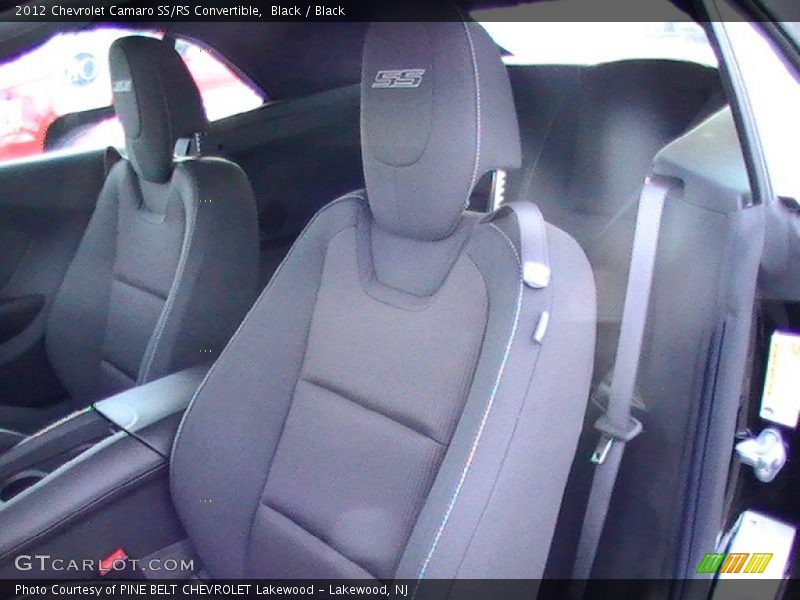 Black / Black 2012 Chevrolet Camaro SS/RS Convertible