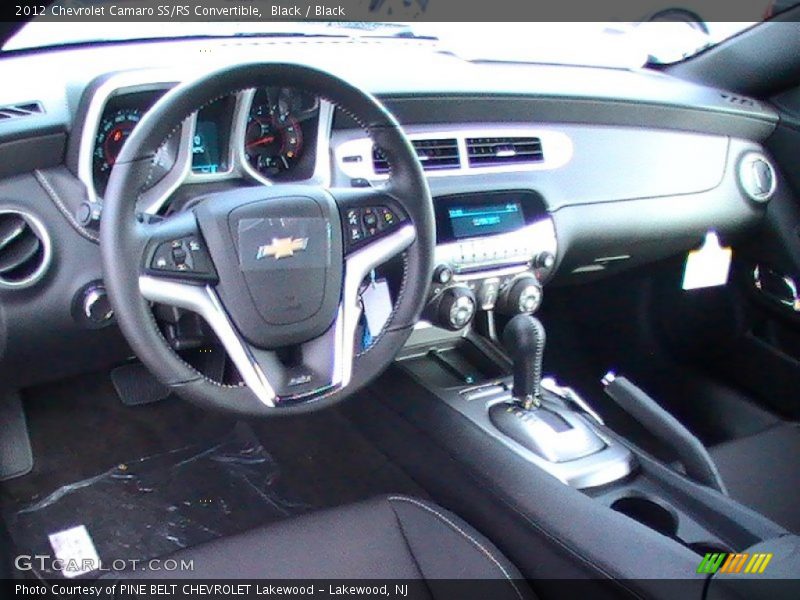 Black / Black 2012 Chevrolet Camaro SS/RS Convertible