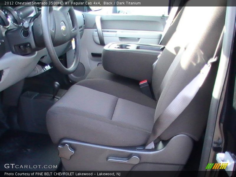 Black / Dark Titanium 2012 Chevrolet Silverado 3500HD WT Regular Cab 4x4