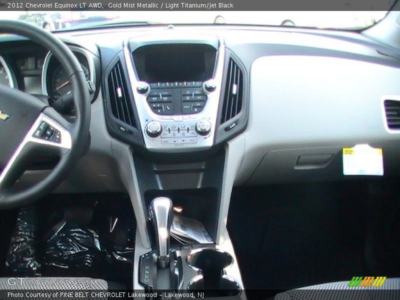Gold Mist Metallic / Light Titanium/Jet Black 2012 Chevrolet Equinox LT AWD