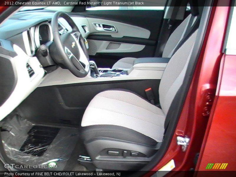 Cardinal Red Metallic / Light Titanium/Jet Black 2012 Chevrolet Equinox LT AWD