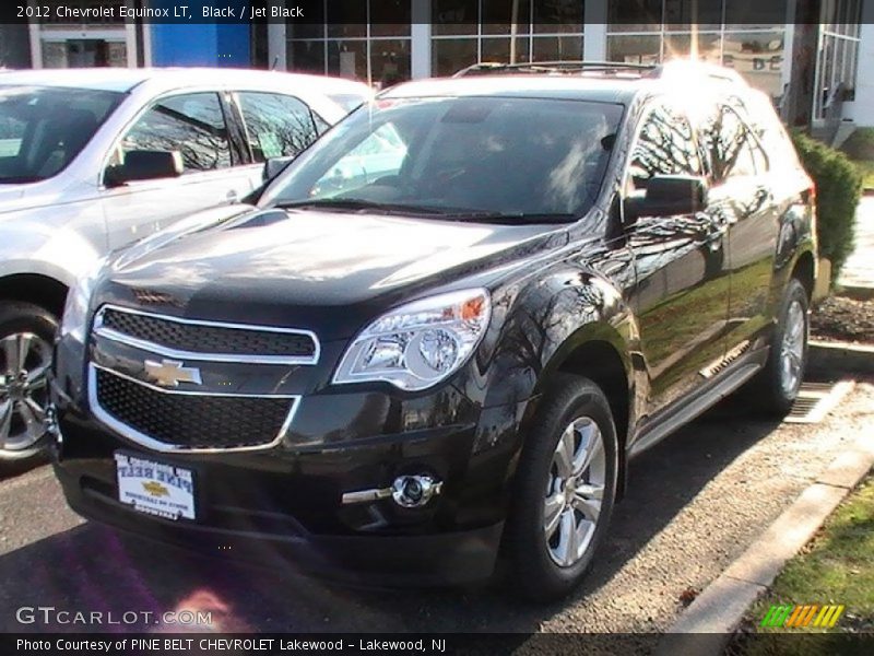 Black / Jet Black 2012 Chevrolet Equinox LT