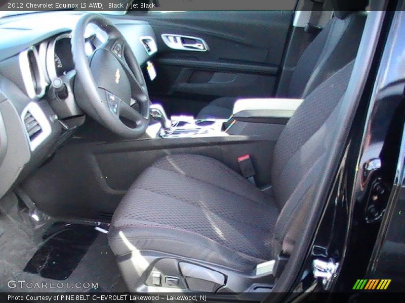 Black / Jet Black 2012 Chevrolet Equinox LS AWD