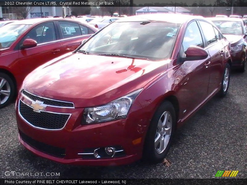 Crystal Red Metallic / Jet Black 2012 Chevrolet Cruze LT/RS