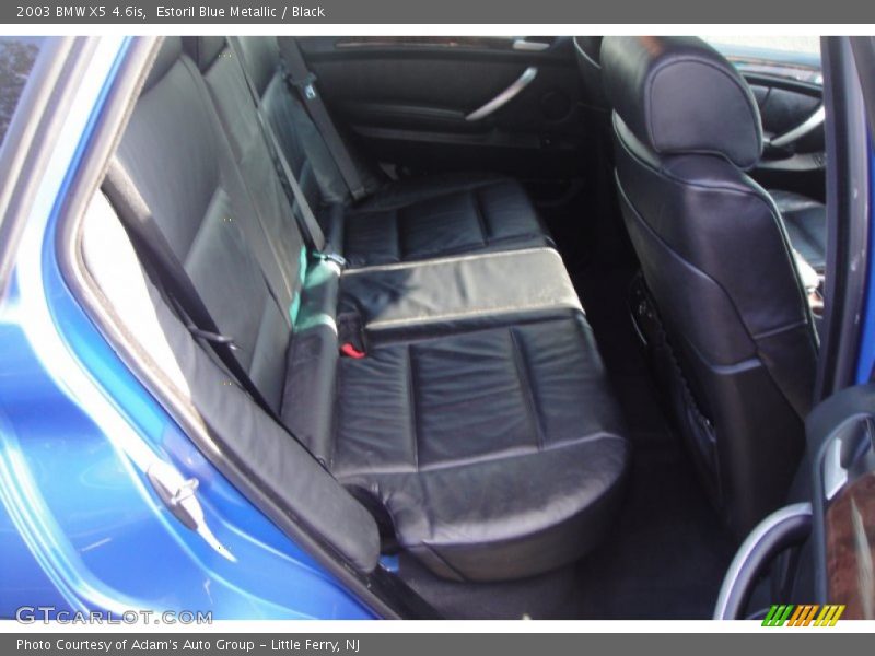 Estoril Blue Metallic / Black 2003 BMW X5 4.6is