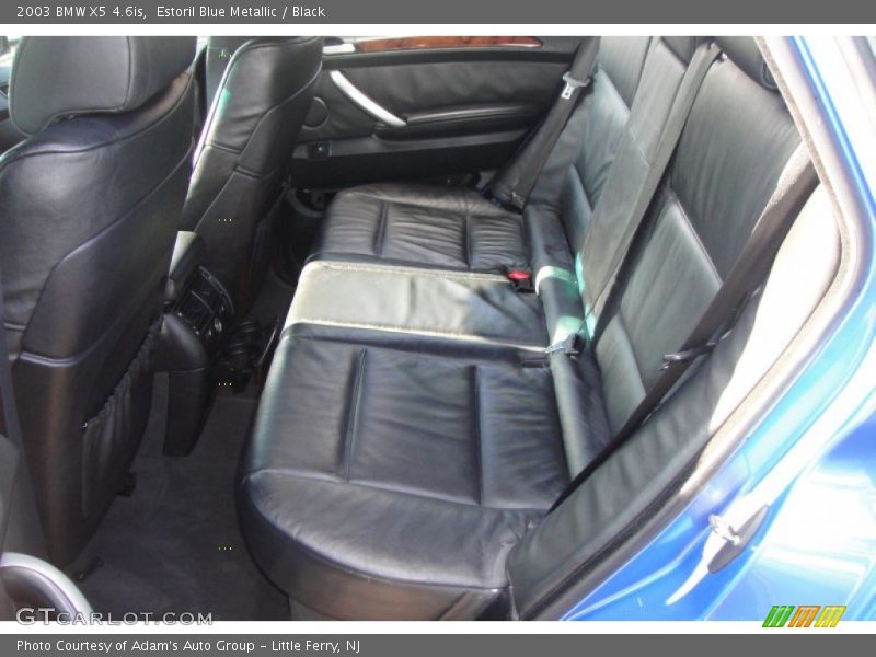 Estoril Blue Metallic / Black 2003 BMW X5 4.6is