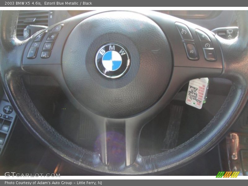 Estoril Blue Metallic / Black 2003 BMW X5 4.6is